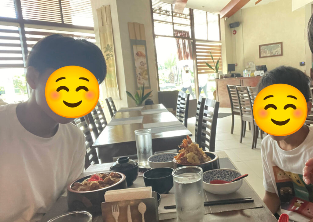 QQイングリッシュから徒歩すぐの日本食レストランに